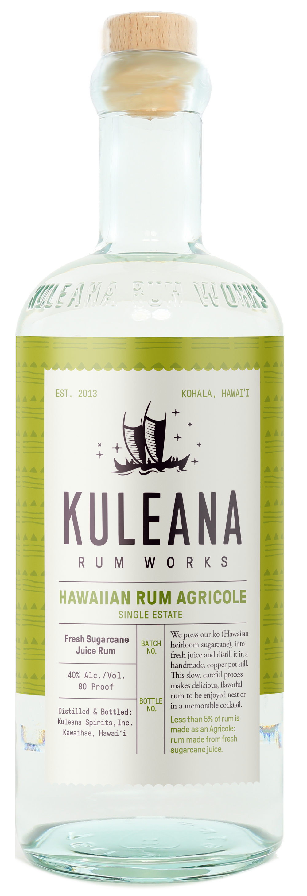 HAWAIIAN RUM AGRICOLE