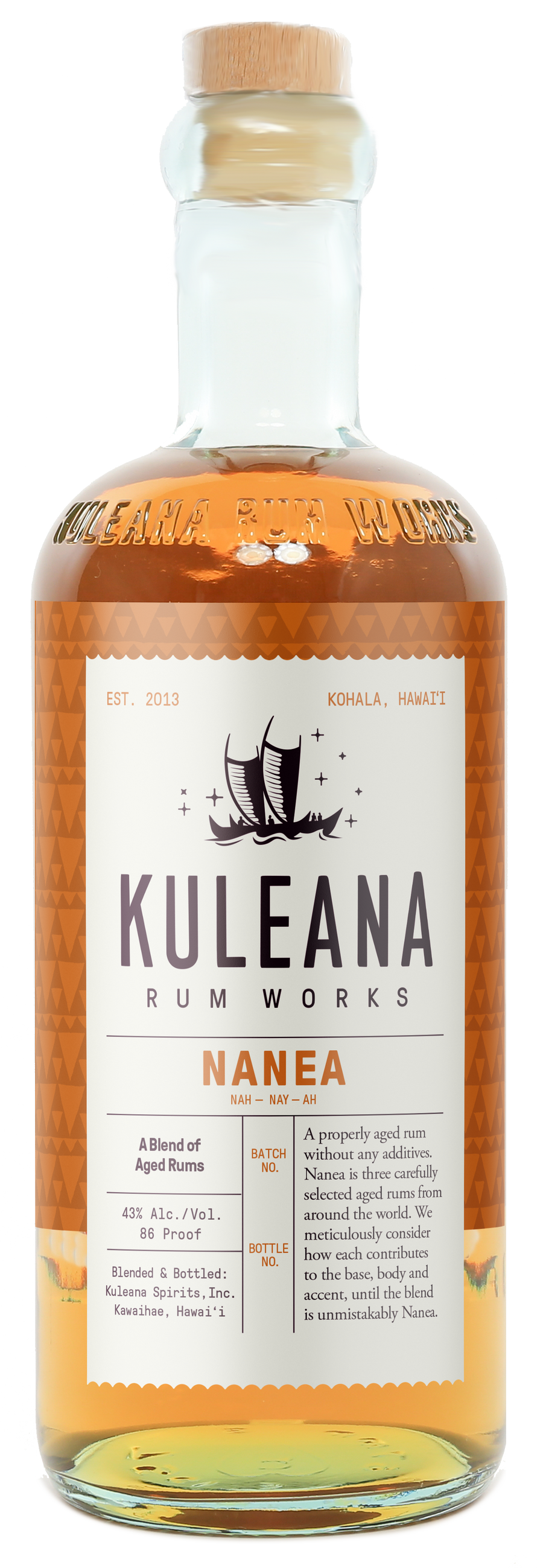 Kuleana Rum Works bottle