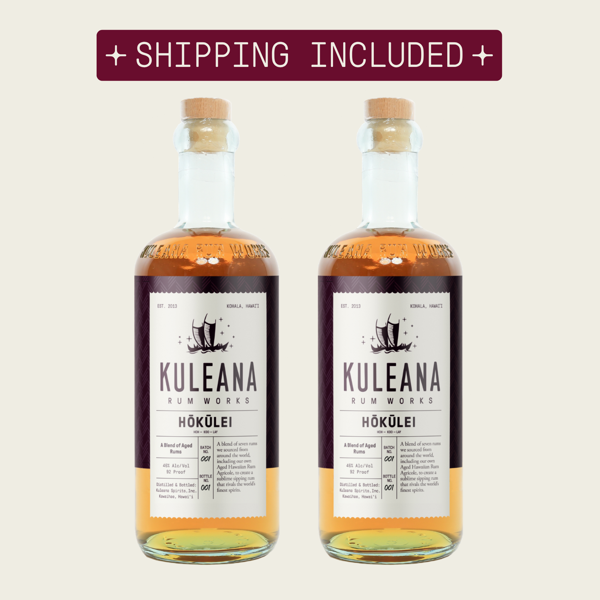 HŌKŪLEI® RUM 2-PACK