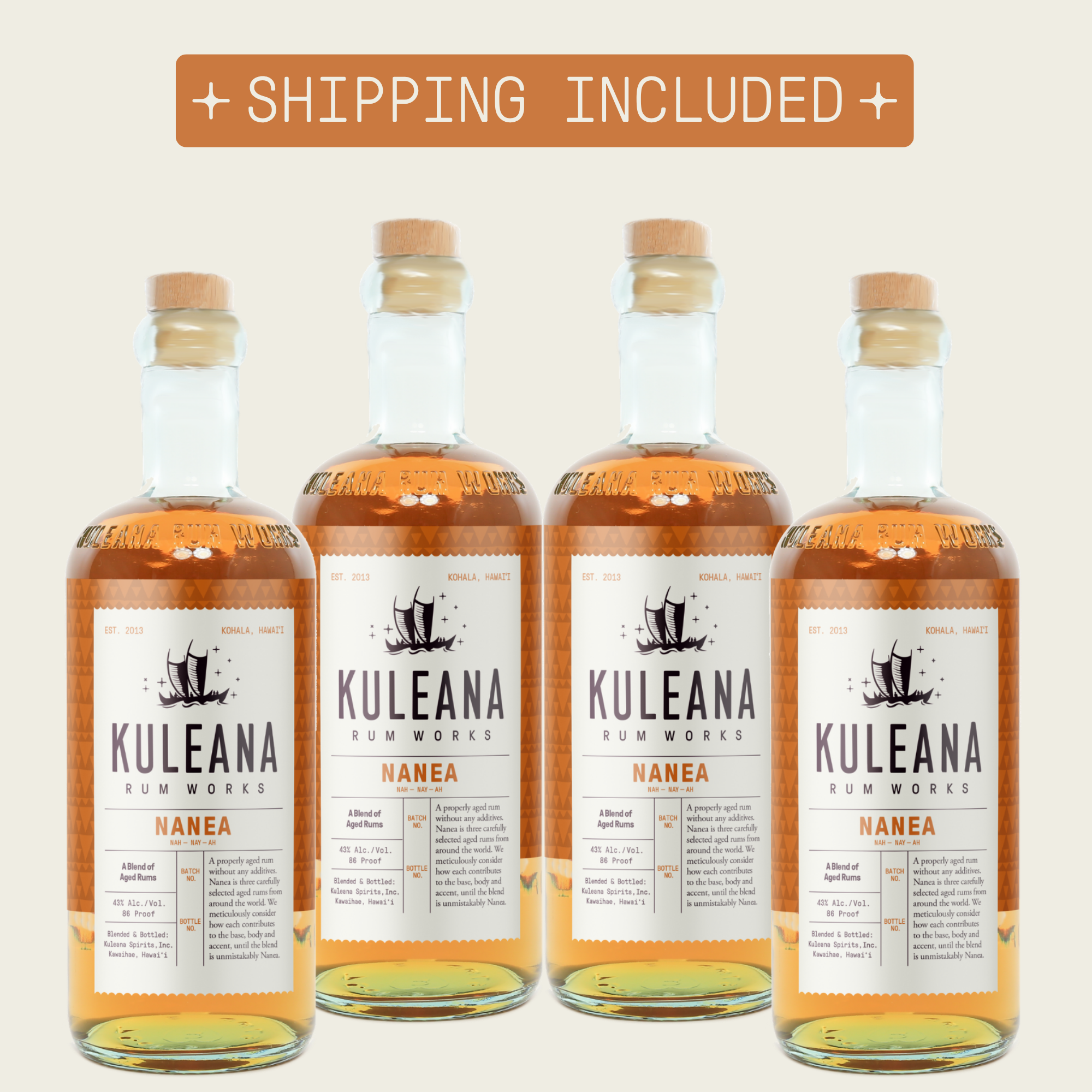 NANEA® RUM 4-PACK
