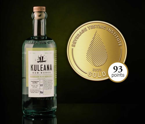 Hawaiian Rum Agricole Gold 2023